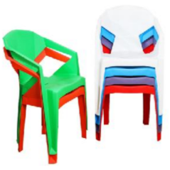 Chaise plastique 50x50x80cm 150kg