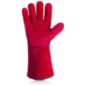 Gants cuir pour soudure rouge GYS EN ISO 21420 / EN388 / EN407