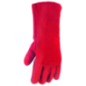Gants cuir pour soudure rouge GYS EN ISO 21420 / EN388 / EN407