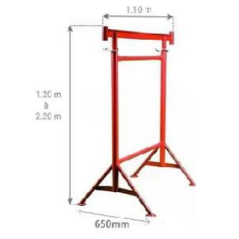 Échafaudage ajustable 1.2-2.2m