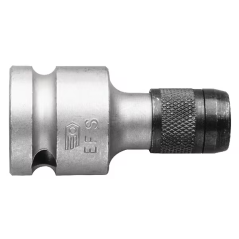Porte embout à bague de verrouillage 1/4" carré 1/2"