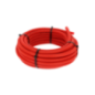 Tube PER prégainé rouge 10x12mm 25m