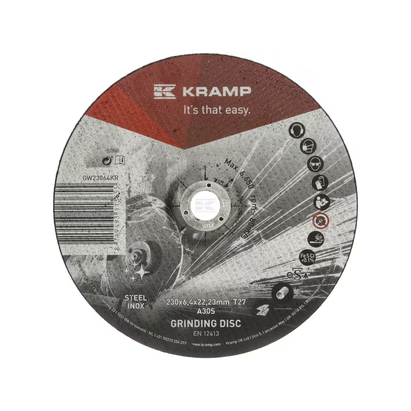 Disque à ébarber inox 230x6.4x22.2mm