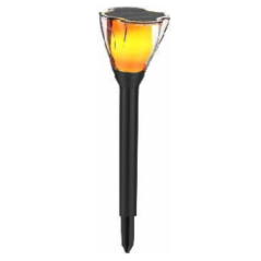 Lampe LED solaire 100lm D.79cm H.65cm
