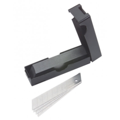 Distributeur 10 lames de cutter 18mm Stanley