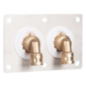 Sortie de cloison à glissement entraxe 55mm mâle 3/8" pour tube 10x12mm