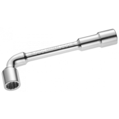 Clé à pipe débouchée 6x12 pans chromée vanadium 8mm