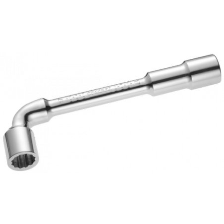 Clé à pipe débouchée 6x12 pans chromée vanadium 8mm