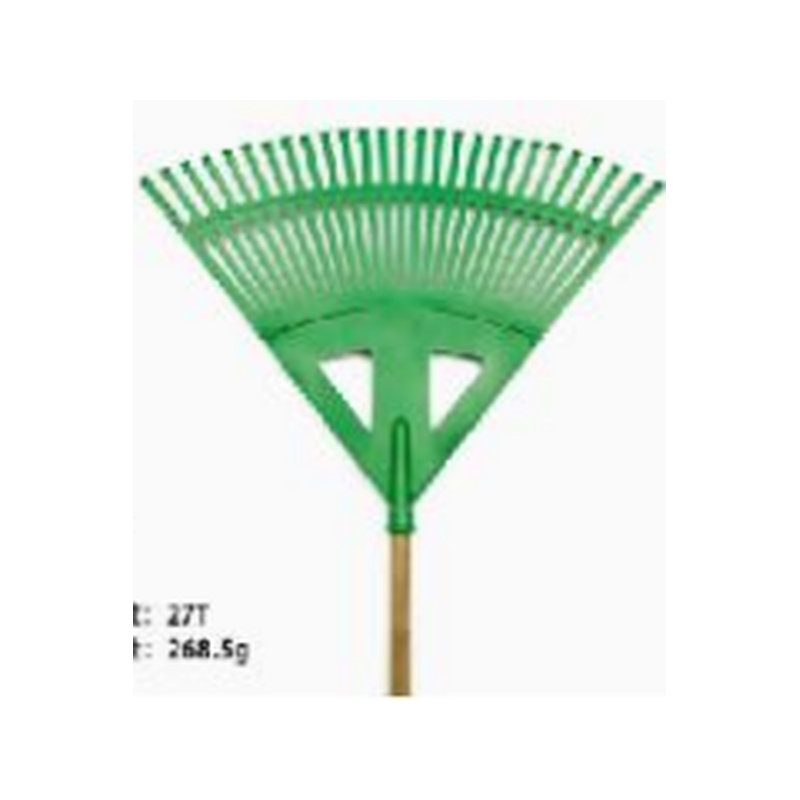 Balai à feuille 27 dents l.57cm H.160cm