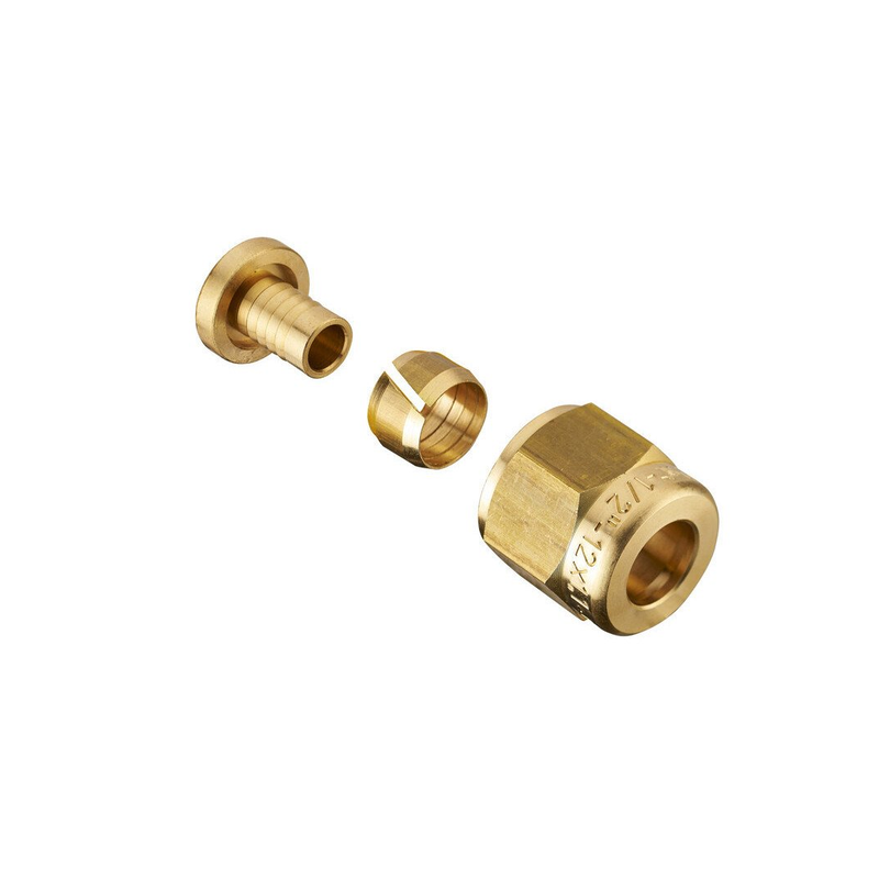 Raccord écrou libre à compression PER F3/8" pour tube 10x12mm