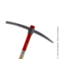 Pioche terrassier 2 kg manche fibre 0.9m