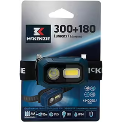 Lampe frontale 300+180lm Mc Kenzie