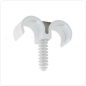 Fixation PER simple D.22mm x100 FIXD22 pour tube pré-gainé D.12mm