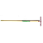 Râteau gazon 12 dents courbées manche 130cm