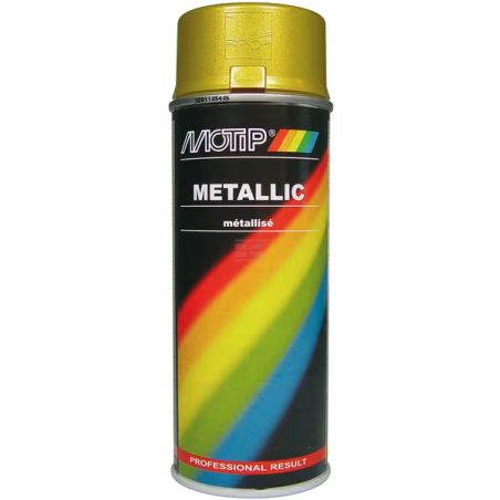 Aérosol peinture 400ml metalisé or