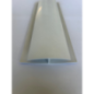Profilé jonction droit pvc blanc 5.8m