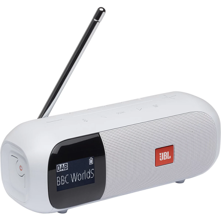JBL tuner 2 radio fm dab blanc