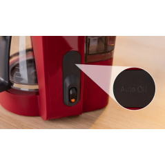 Cafetière 15 tasses TKA2M114 rouge