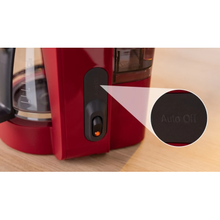 Cafetière 15 tasses TKA2M114 rouge