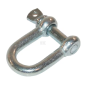 Manille droite acier c15 D.14mm 700kg