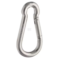 Mousqueton acier zingué D.6mm L.60mm X4