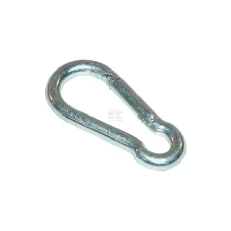 Mousqueton acier zingué D.8mm L.80mm X4