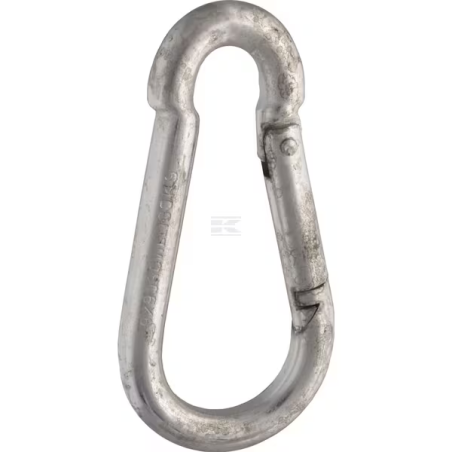 Mousqueton acier zingué D.8mm L.80mm X4