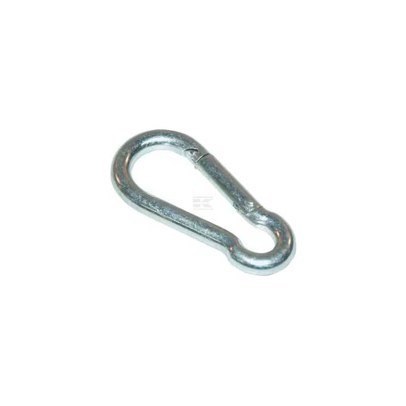 Mousqueton acier zingué D.10mm L.100mm X4
