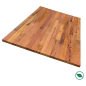 Plateau lamellé acajou massif 26x800x1600mm