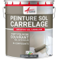 Arcane sol carrelage 2.5kg mat soyeux gris fer