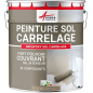Arcane sol carrelage 10kg mat soyeux beige gris