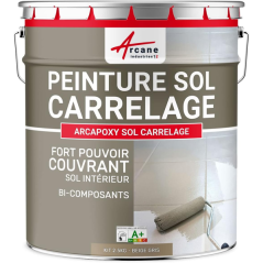 Arcane sol carrelage 2.5kg mat soyeux beige gris