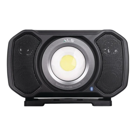 Projecteur de travail 2000lm + audio sur batterie