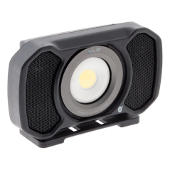 Projecteur de travail 2000lm + audio sur batterie