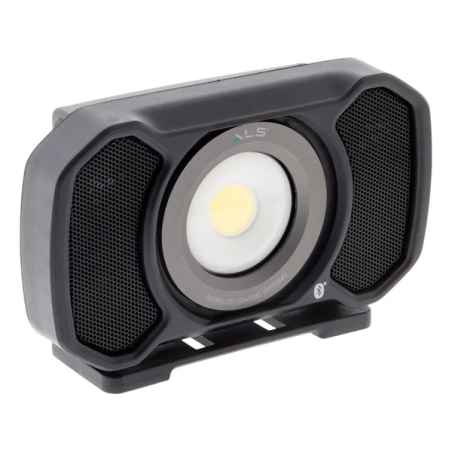 Projecteur de travail 2000lm + audio sur batterie