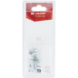 Serre câble type étrier acier zingué D.6mm x2 Kramp