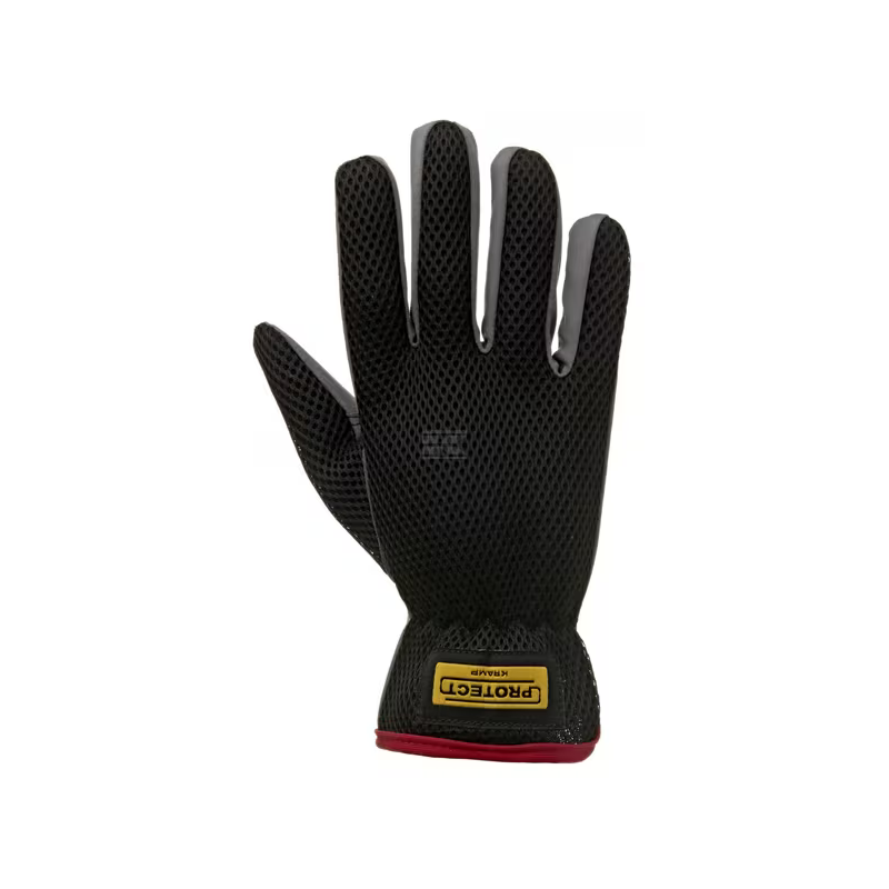 Gants de travail en microfibres et polyester t11 (xxl) noir