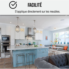Arcane Meuble / Cuisine / Salle de bain 1kg mat soyeux blanc
