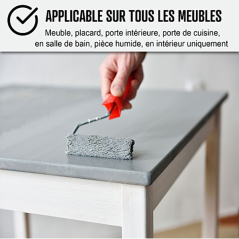 Arcane Meuble / Cuisine / Salle de bain 1kg mat soyeux blanc