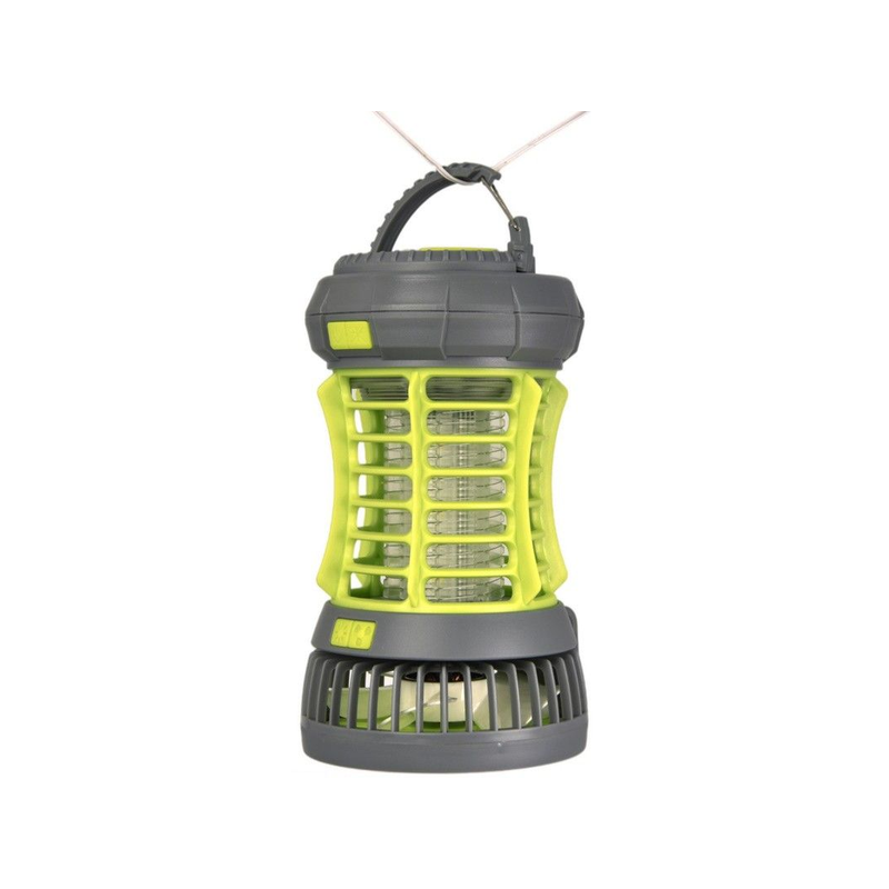 Lampe lanterne LED rechargeable 300lm anti insecte avec ventilateur