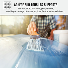 Arcane Meuble / Cuisine / Salle de bain 1kg mat soyeux rouge tomate