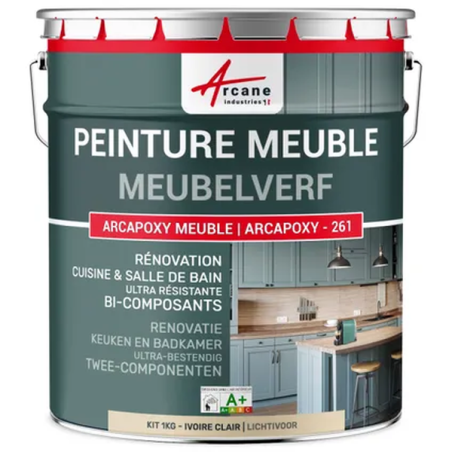 Arcane Meuble / Cuisine / Salle de bain 1kg mat soyeux ivoire clair