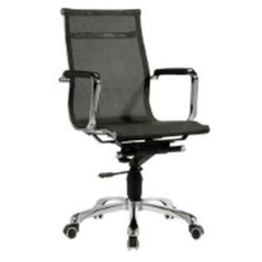 Chaise de bureau 62x47x110cm noir