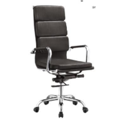 Chaise de bureau 65x65x108cm noir