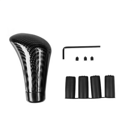 Pommeau design carbone