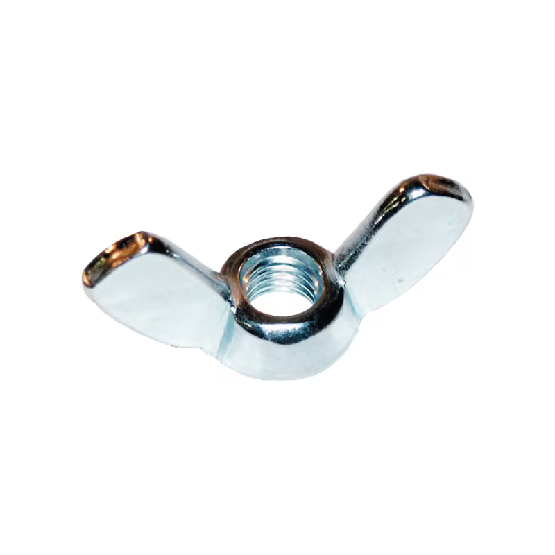 Écrou papillon forme américaine acier zingué m6 x5