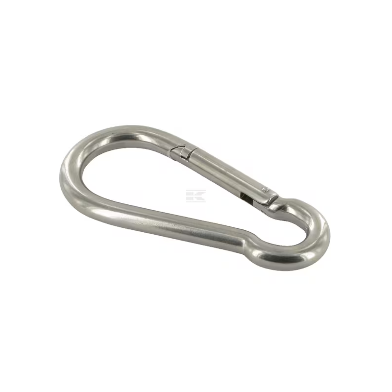 Mousqueton inox A4 D.8mm L.80mm