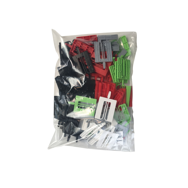Cale klik-clac 1-2-3-4-5-8mm x100