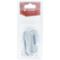 Maillon rapide acier zingué D.8mm 350kg x2