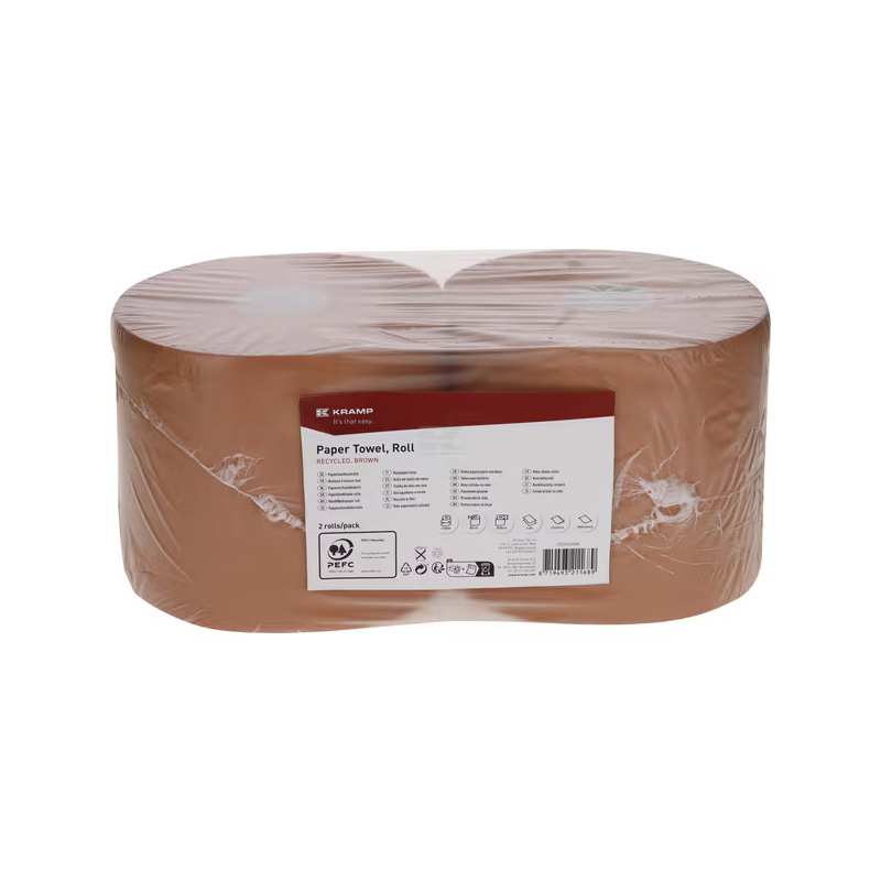 Essuie-tout marron 23cm x250m x2